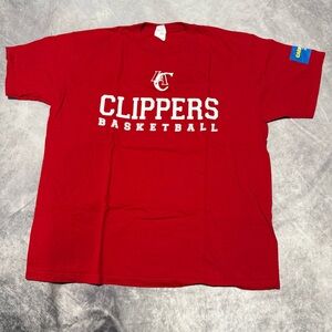 Jerzees Red Clippers Basketball Tee